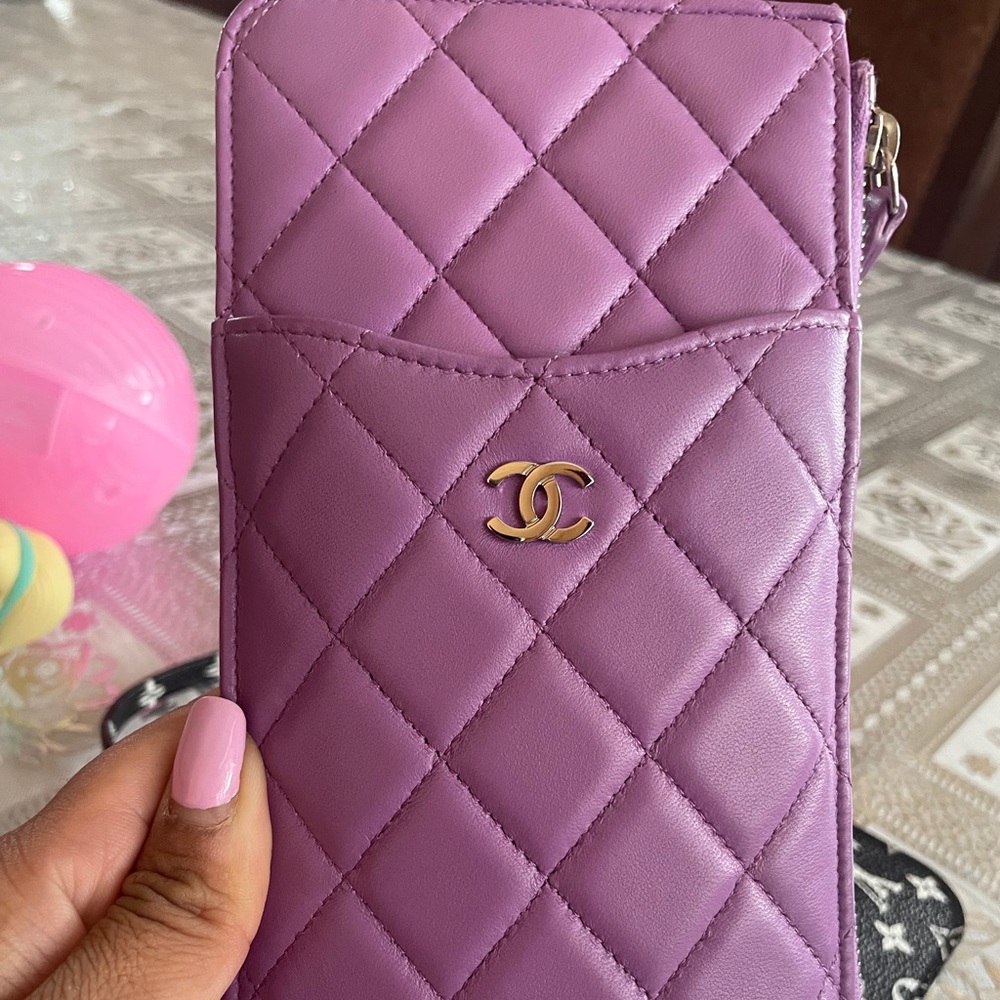 Chanel Cell phone Pouch Wallet